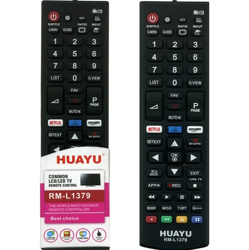 Универсальный пульт Huayu для LG RM-L1379 арт.123698