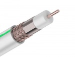 Кабель RG-6/64 Сu SAT-703B белый арт.020273