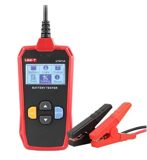 Тестер зарядки аккумуляторов UNI-T UT673A арт.063052